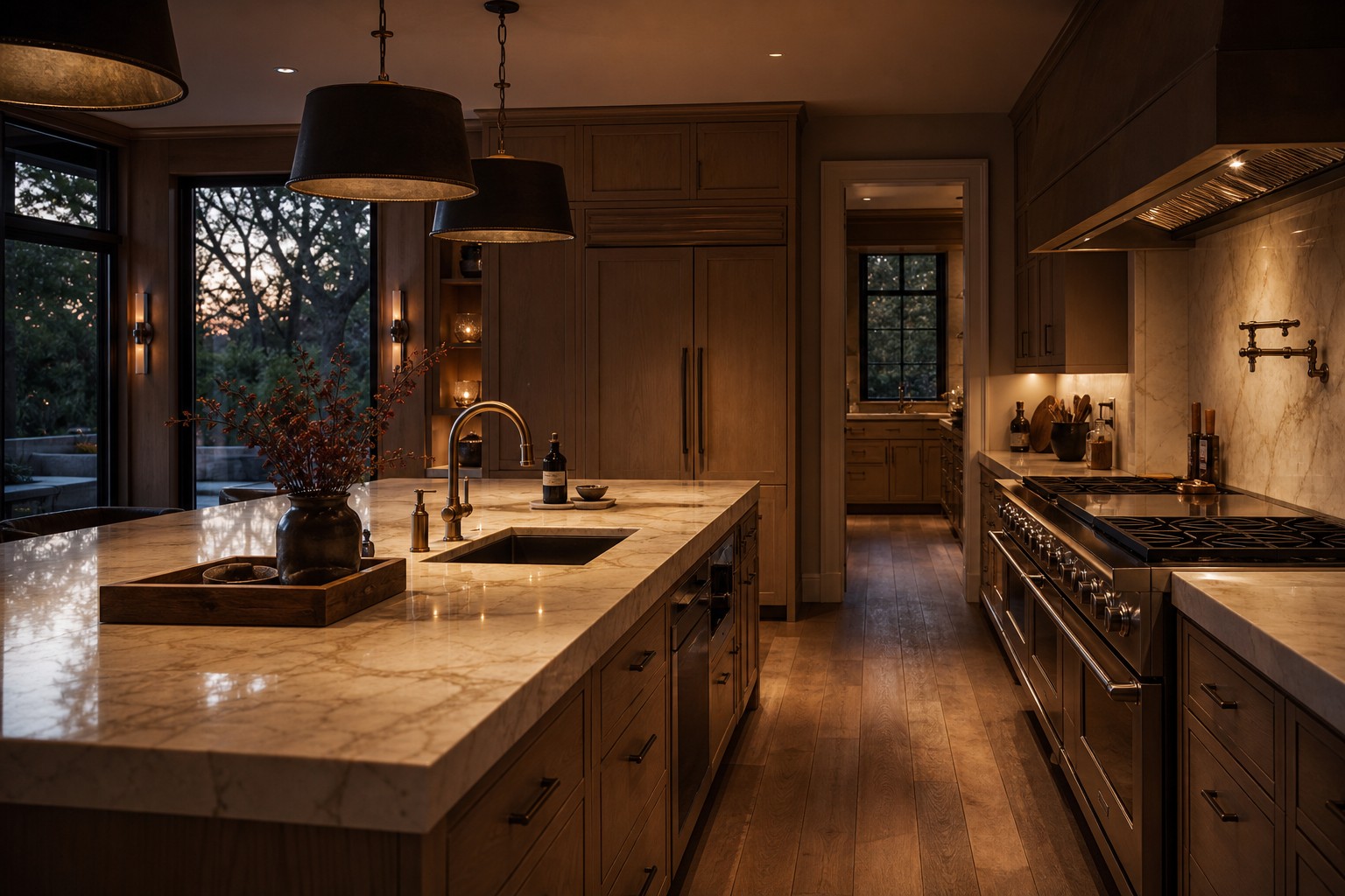 Premium Walnut Creek estate kitchen served by Sub-Zero Walnut Creek Appliance Repair