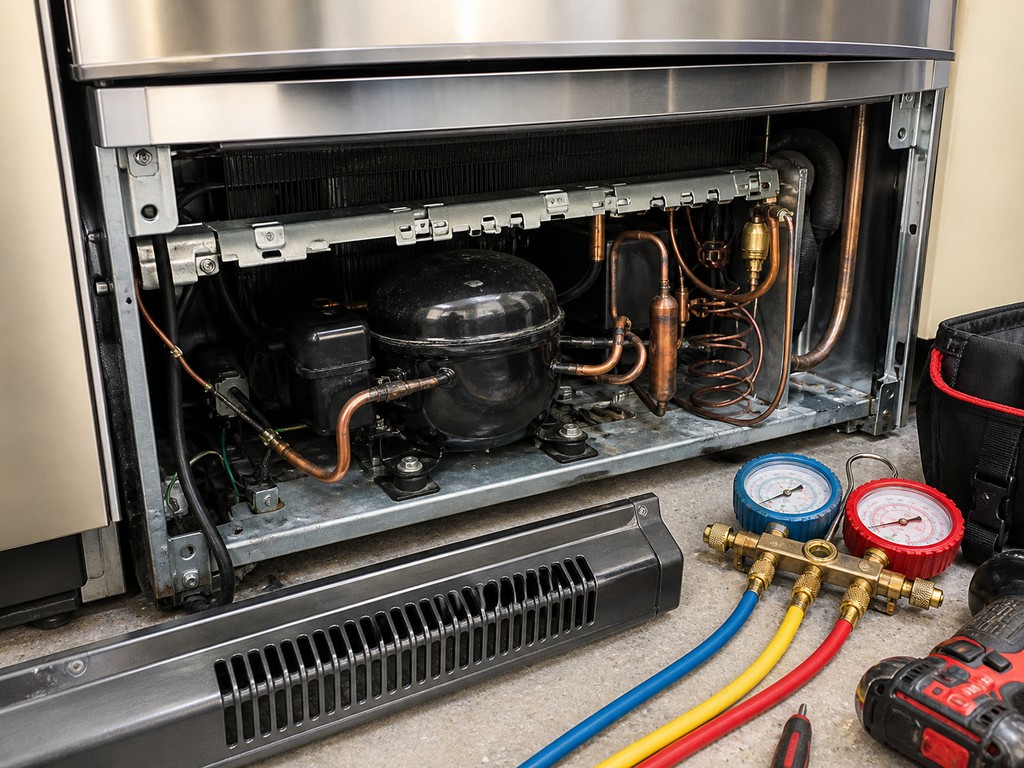 Stabilizing a failed built-in Sub-Zero during an emergency call in Walnut Creek